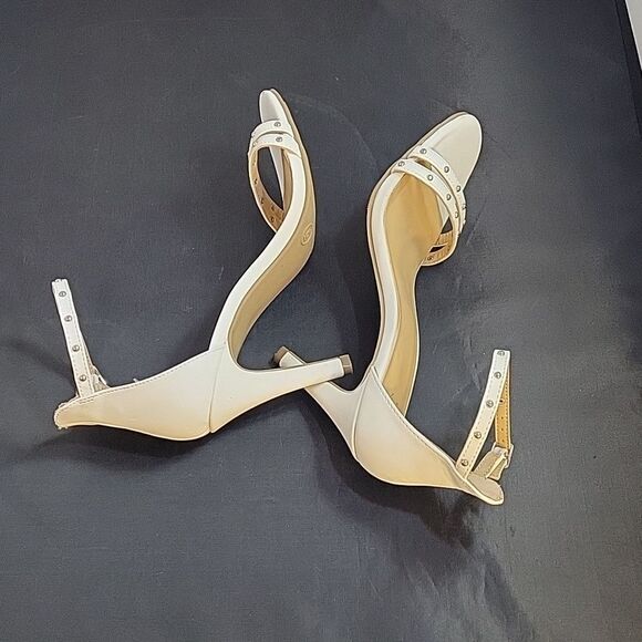 A.NEW DAY SQUARE TOE ADJUSTABLE BUCKLE ANKLE STRAP SANDAL - Picture 8 of 12